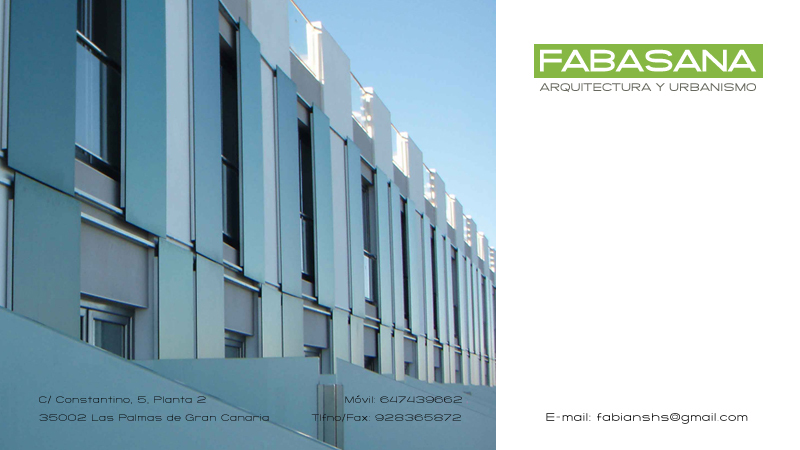 FABASANA, Arquitectura y Urbanismo